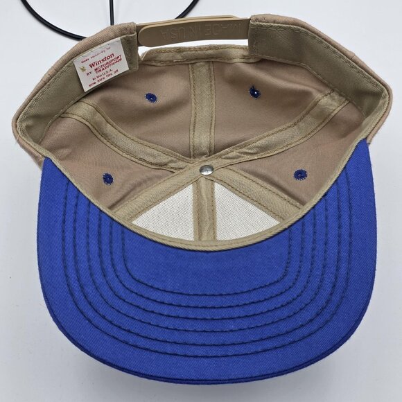 Vintage Jeff Gordon Hat Cap Snap Back Mens One Size Blue NASCAR Racing Script 24 - Picture 9 of 10